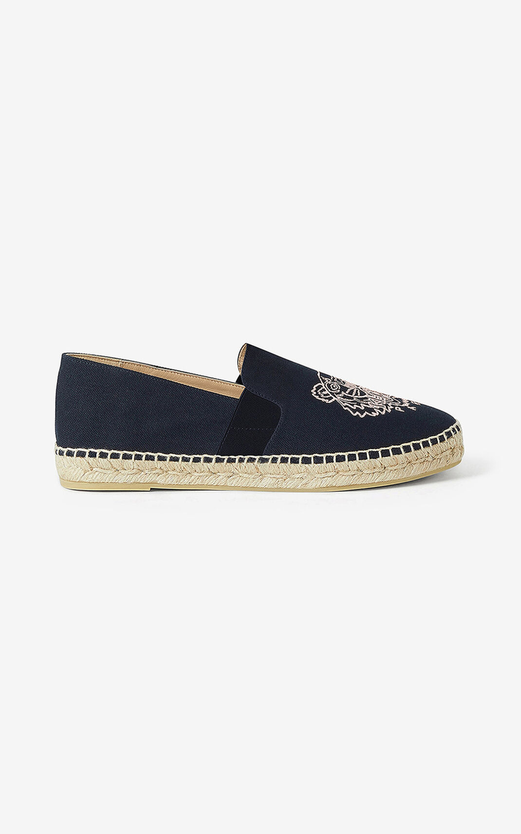 Kenzo Tiger elasticated canvas Espadrillos Dam | 10827-PRCL